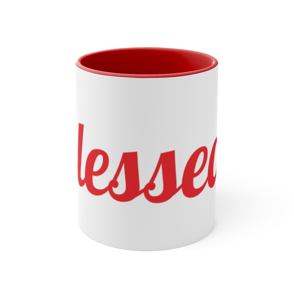 Blessed! Accent Coffee Mug, 11oz - elmickwear