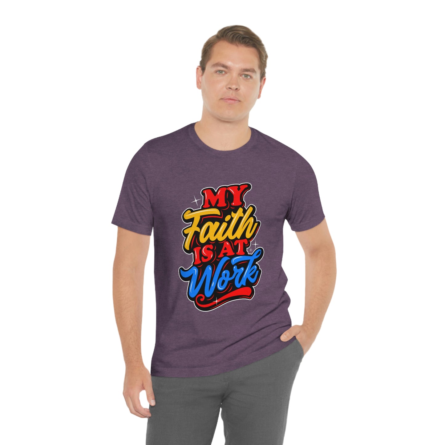 Faith at Work Adult Unisex Jersey Short Sleeve Tee