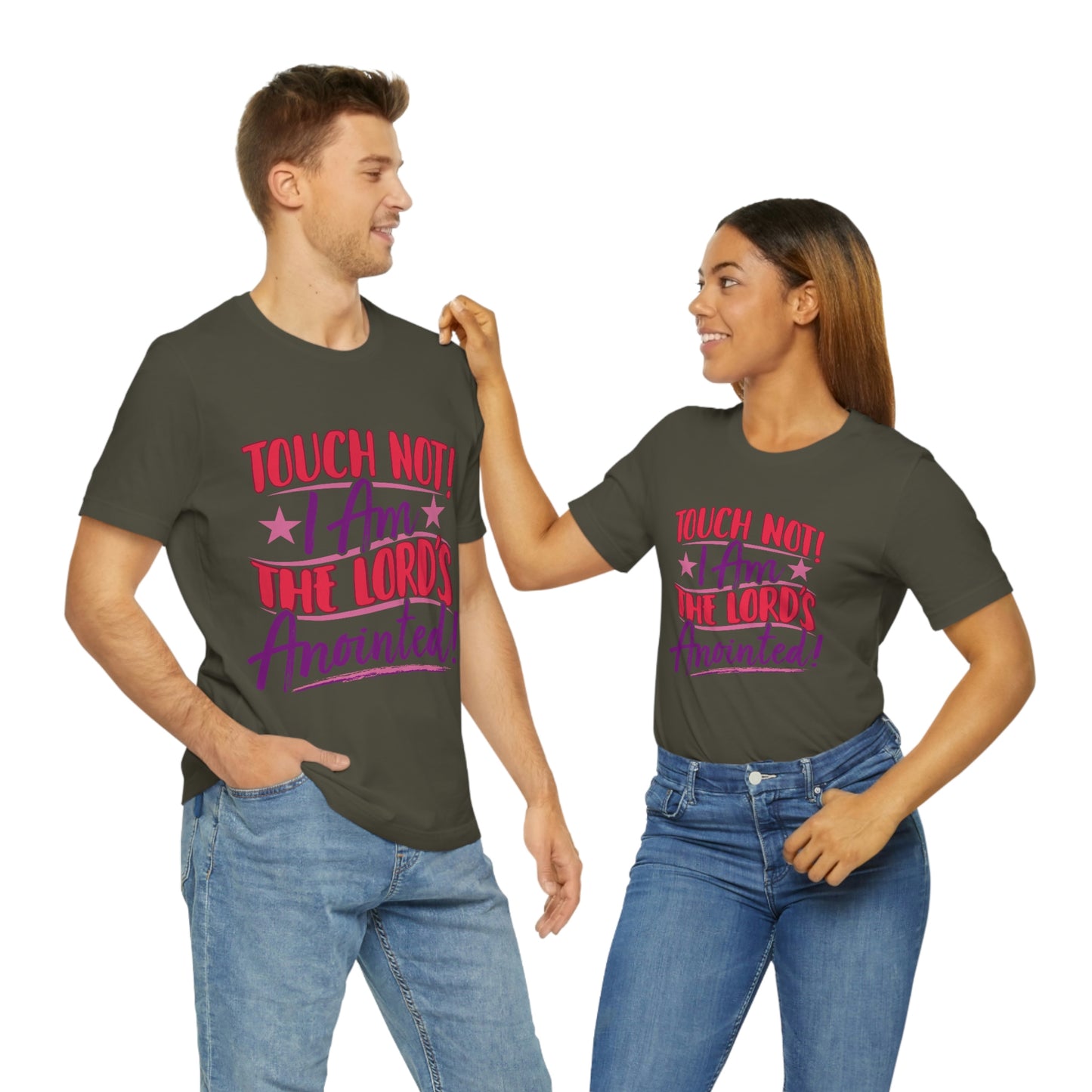 Touch Not! Adult Unisex Jersey Short Sleeve Tee