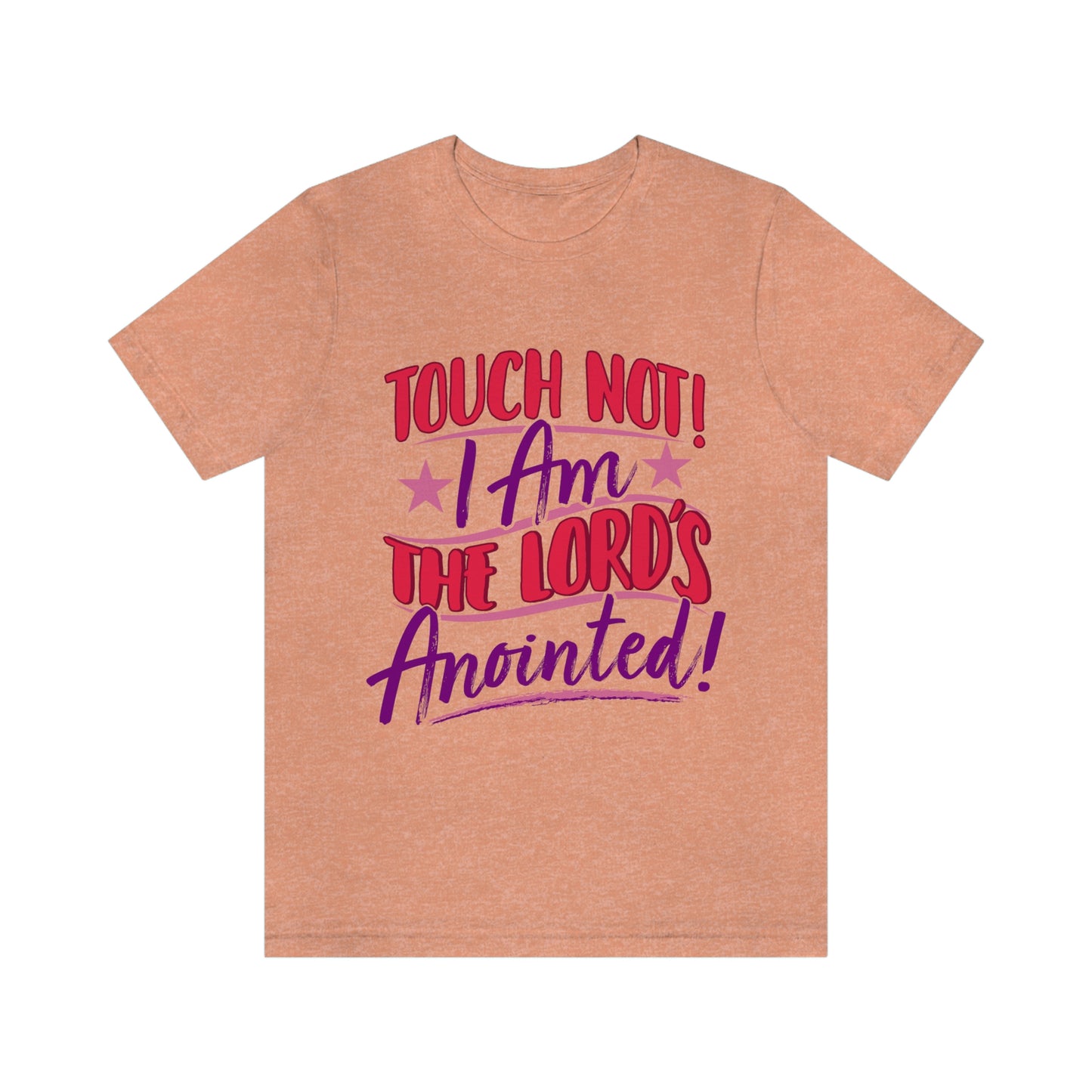 Touch Not! Adult Unisex Jersey Short Sleeve Tee