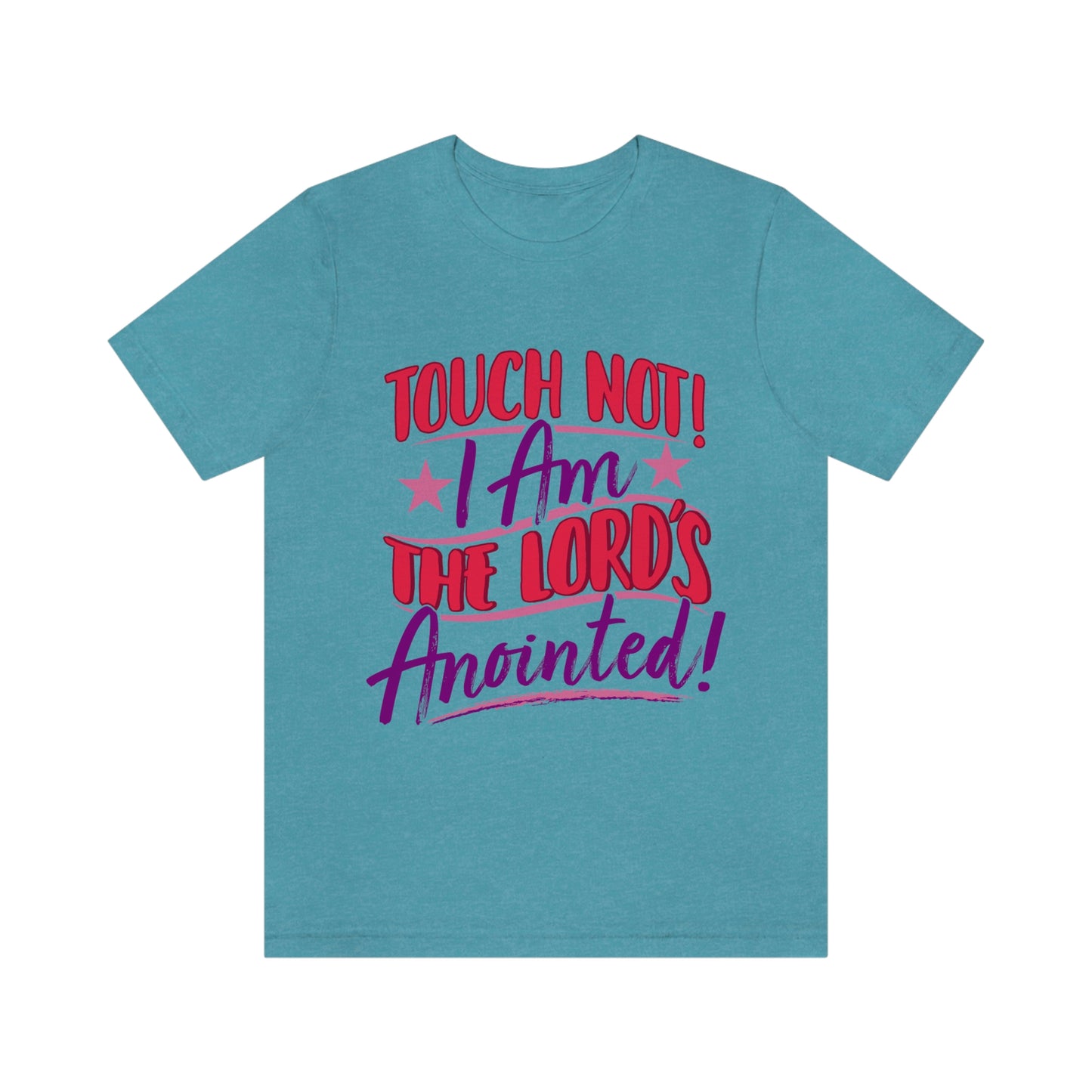 Touch Not! Adult Unisex Jersey Short Sleeve Tee