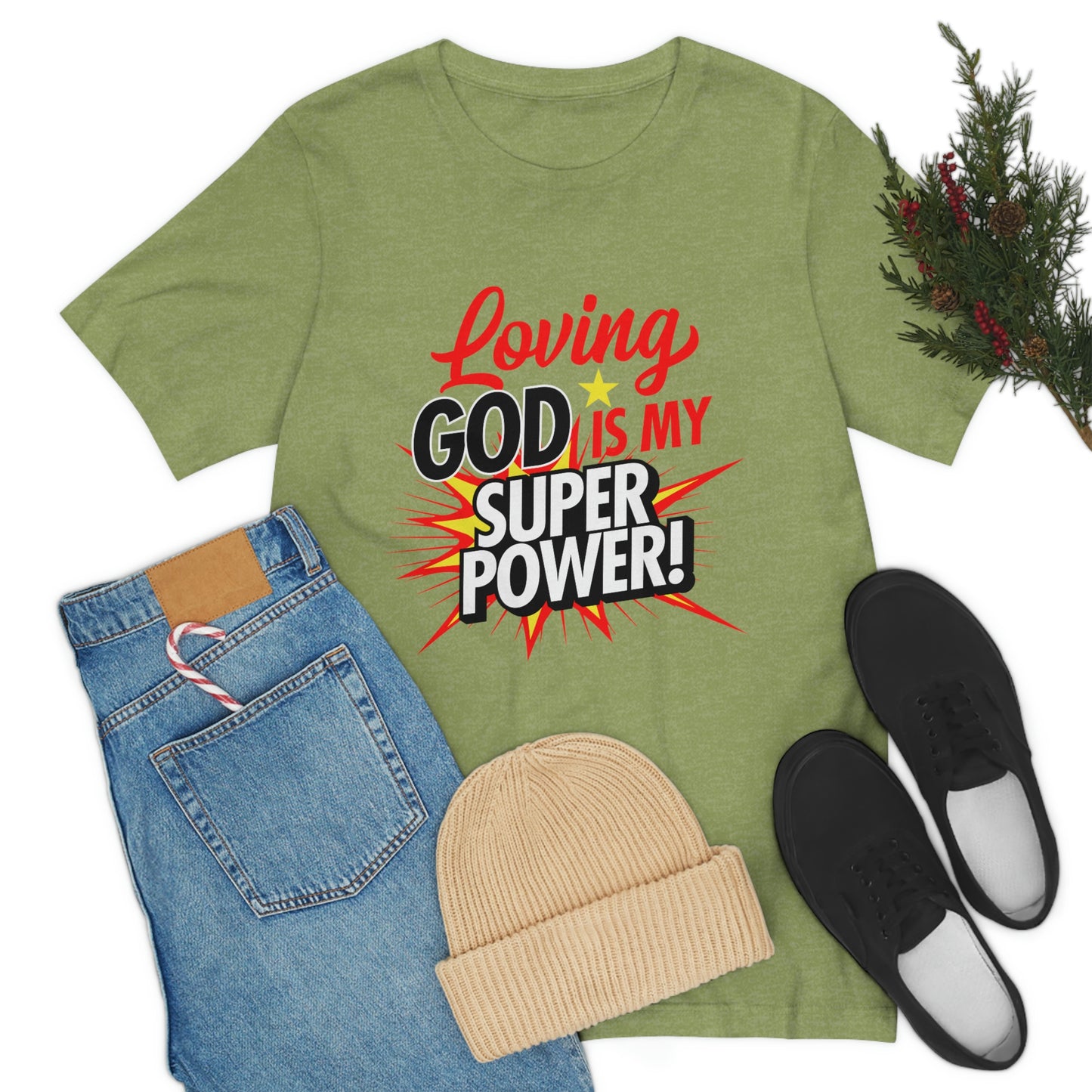 Loving God Adult Unisex Jersey Short Sleeve Tee