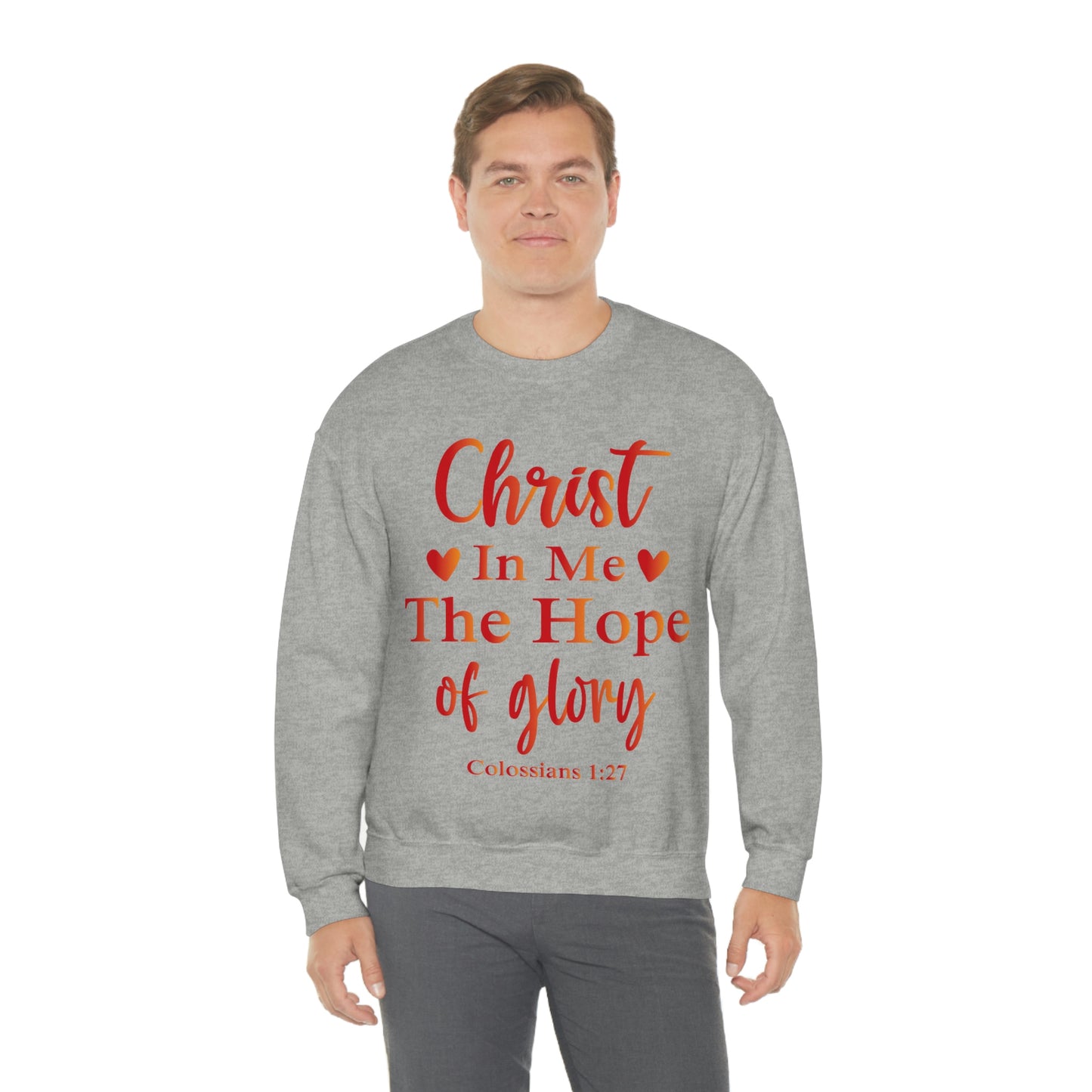 Christ In Me! Crewneck Sweatshirt (Unisex)