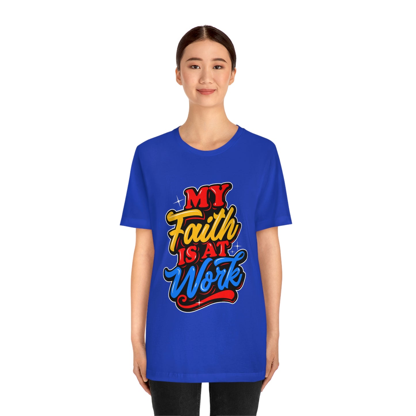 Faith at Work Adult Unisex Jersey Short Sleeve Tee
