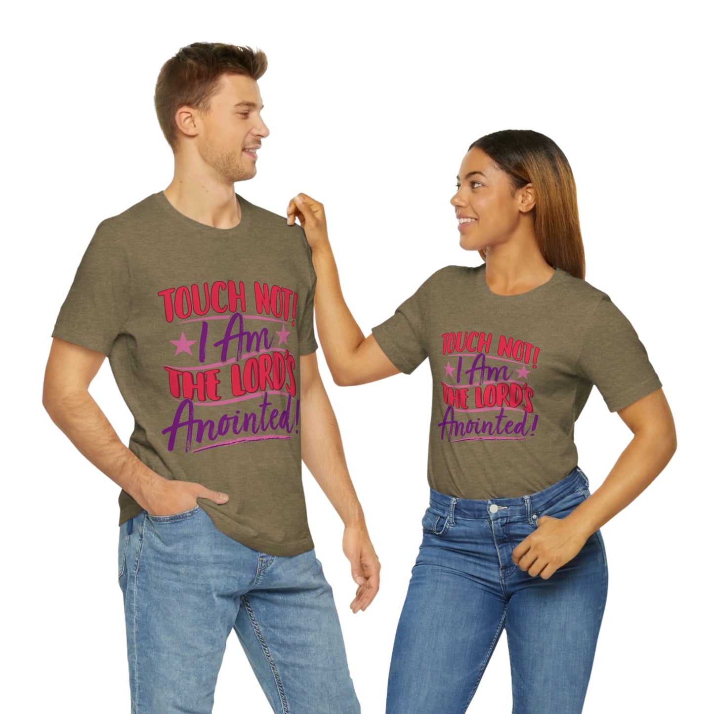 Touch Not! Adult Unisex Jersey Short Sleeve Tee
