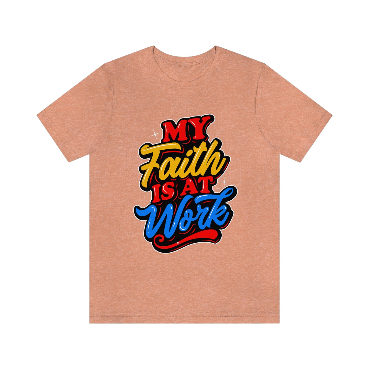 Faith at Work Adult Unisex Jersey Short Sleeve Tee