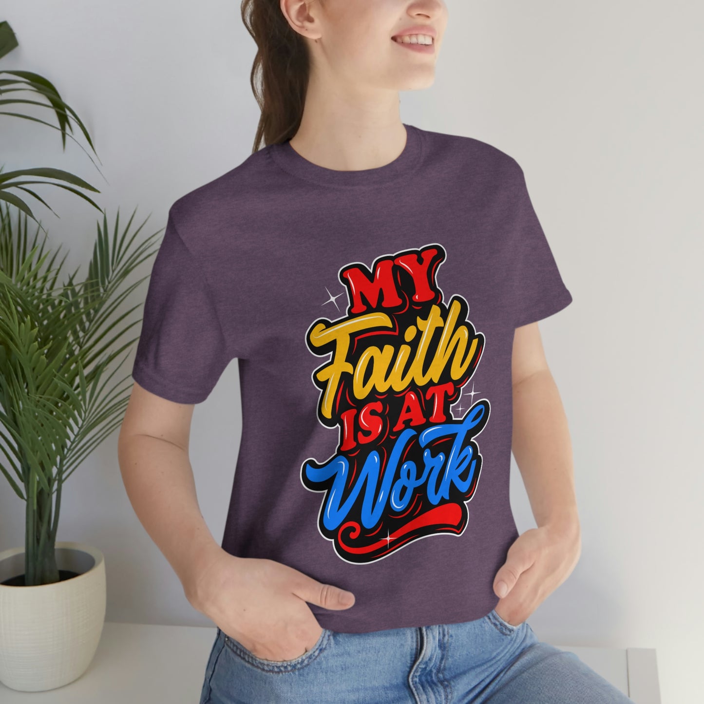 Faith at Work Adult Unisex Jersey Short Sleeve Tee