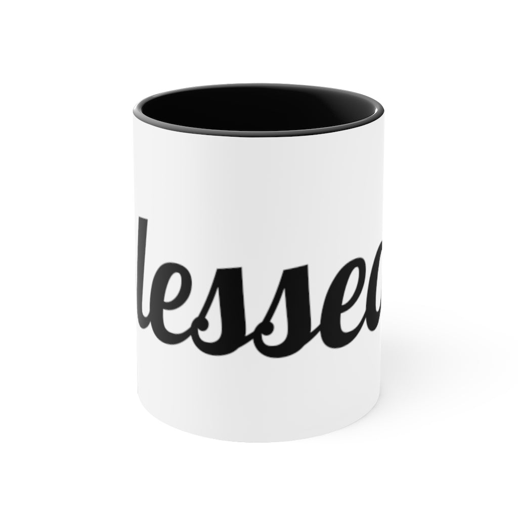 Blessed! Accent Coffee Mug, 11oz - elmickwear