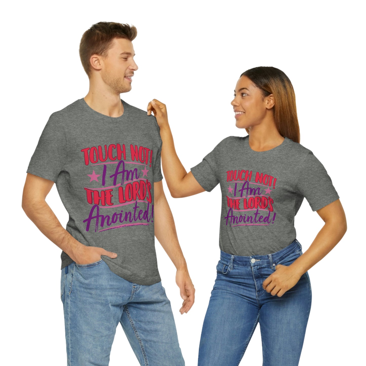 Touch Not! Adult Unisex Jersey Short Sleeve Tee