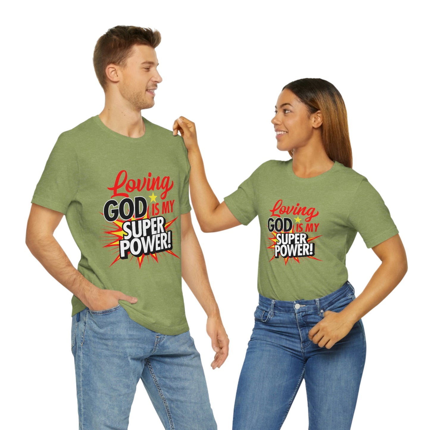 Loving God Adult Unisex Jersey Short Sleeve Tee