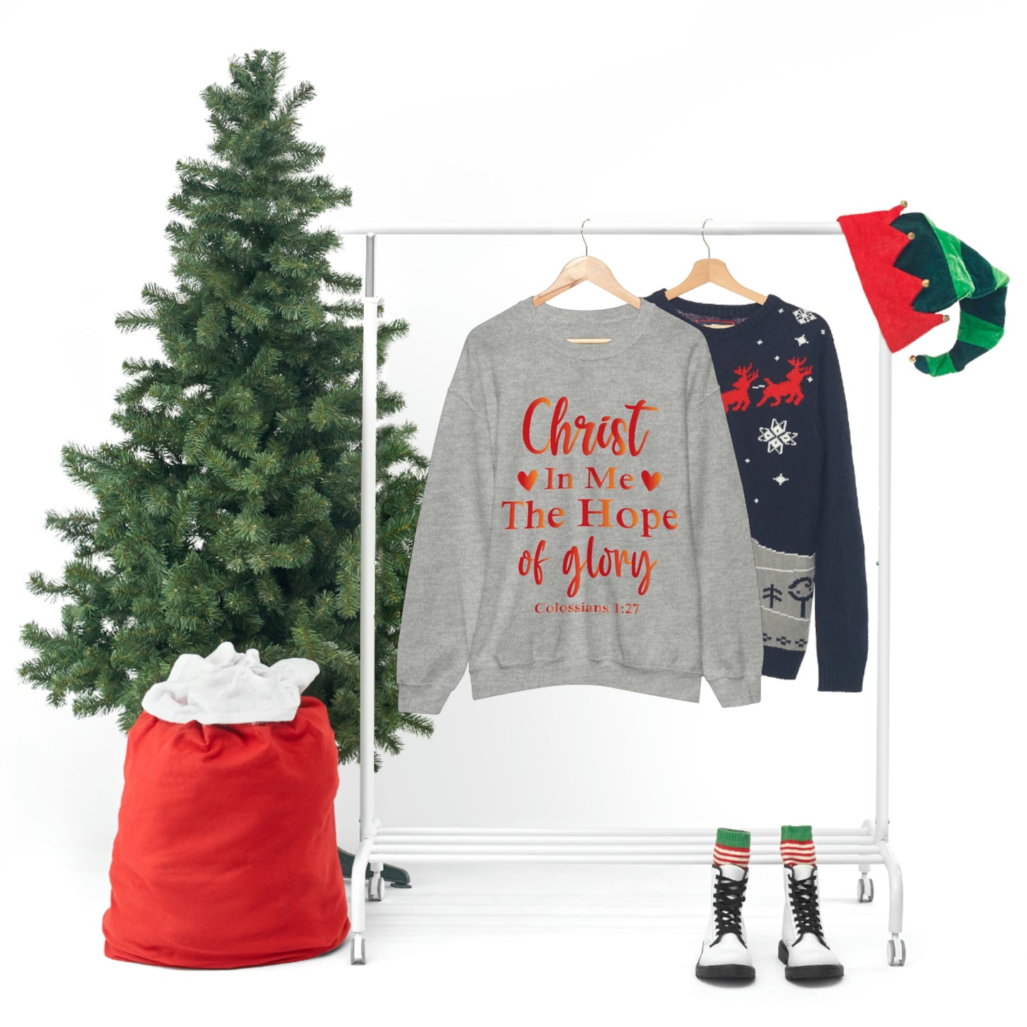 Christ In Me! Crewneck Sweatshirt (Unisex)