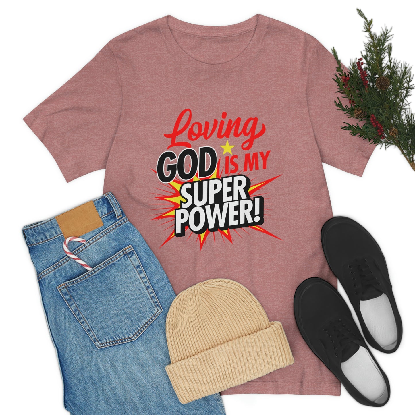 Loving God Adult Unisex Jersey Short Sleeve Tee