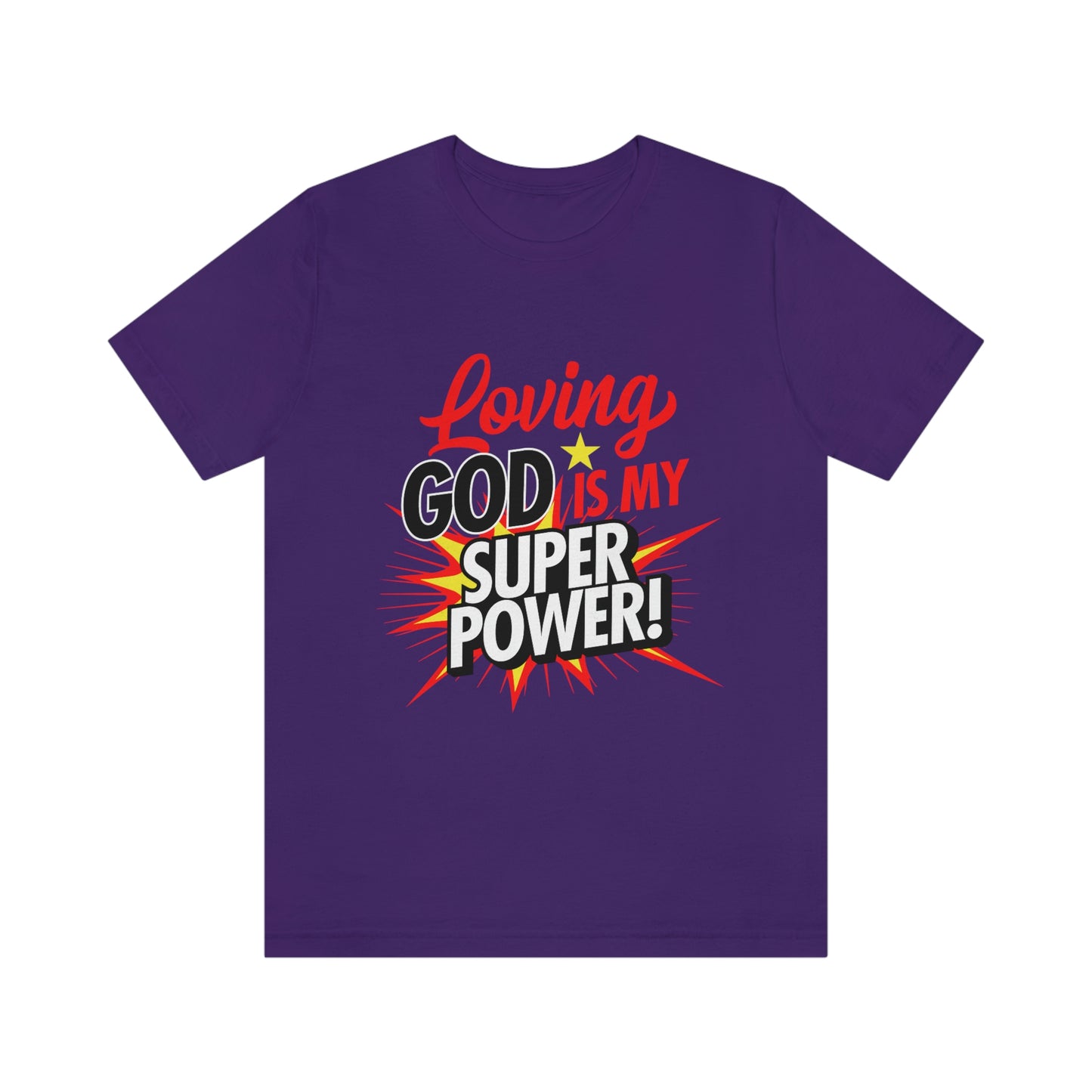 Loving God Adult Unisex Jersey Short Sleeve Tee