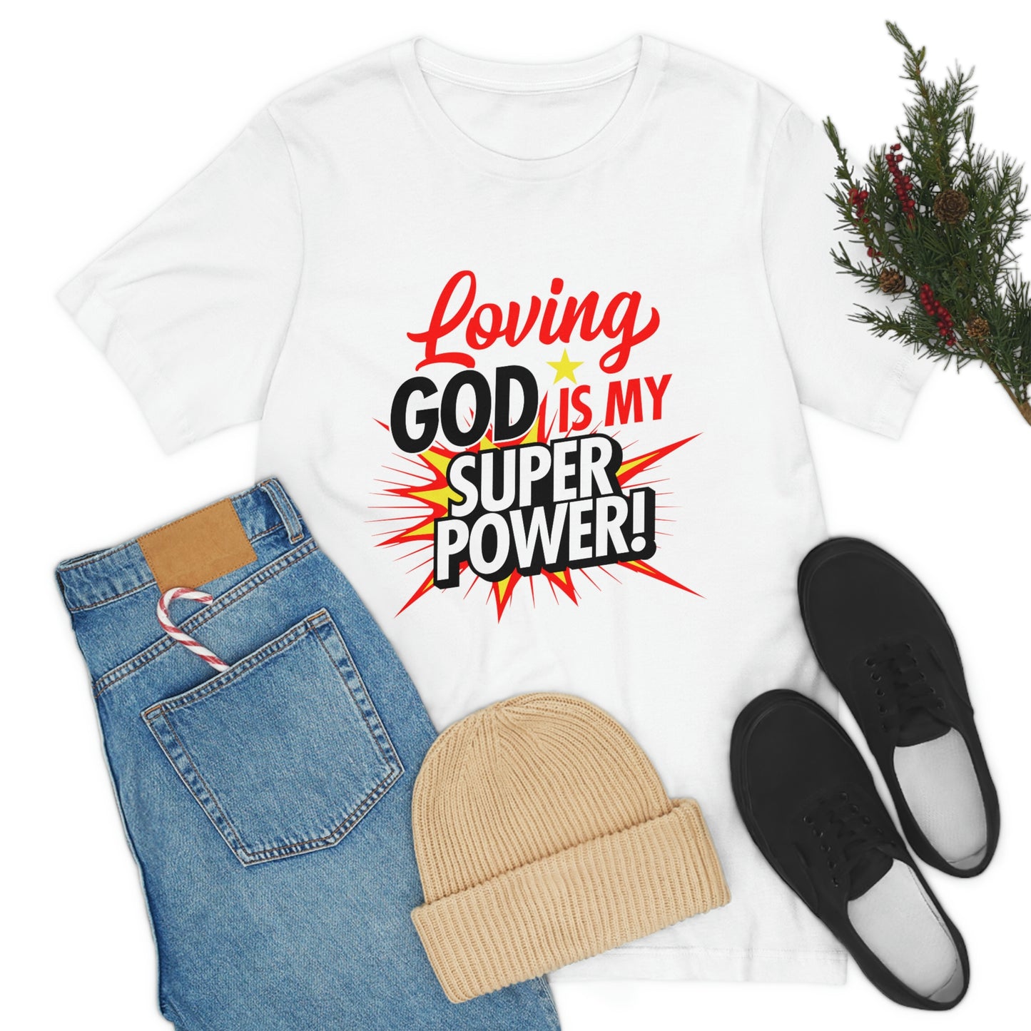 Loving God Adult Unisex Jersey Short Sleeve Tee