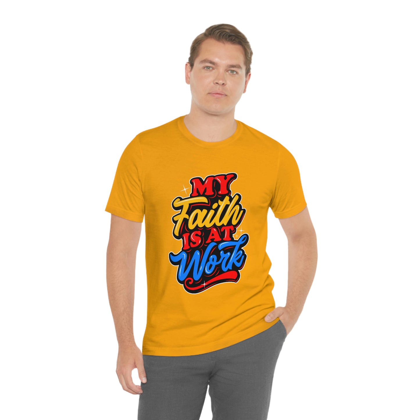 Faith at Work Adult Unisex Jersey Short Sleeve Tee