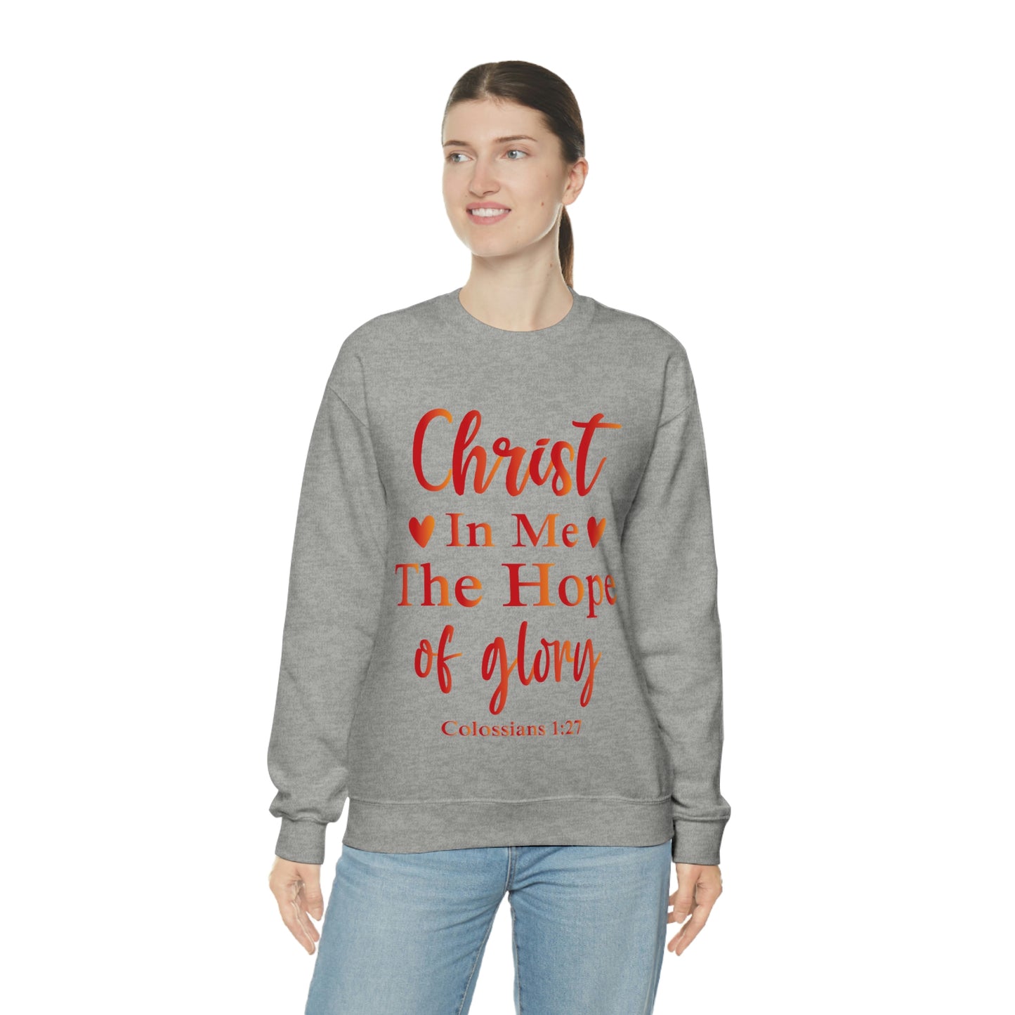 Christ In Me! Crewneck Sweatshirt (Unisex)
