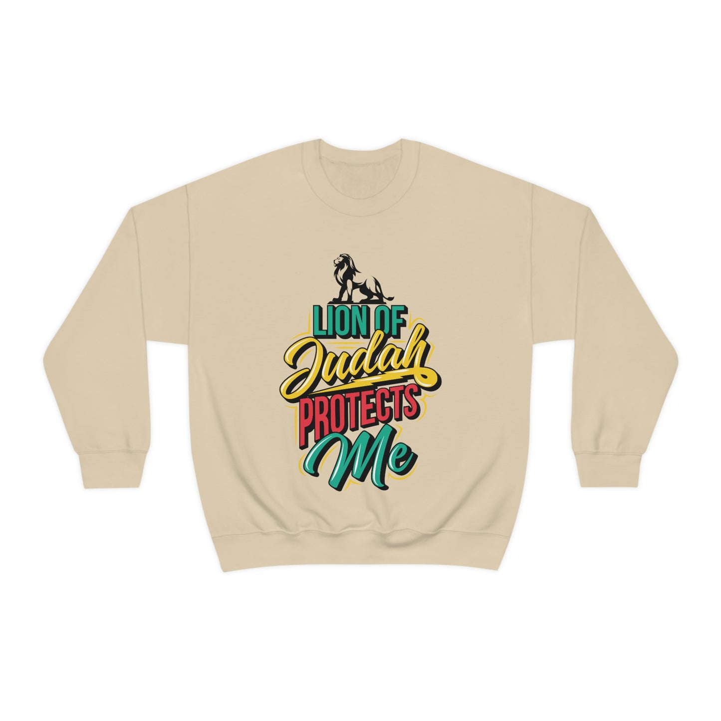 Lion of Judah Adult Crew-neck Sweatshirt