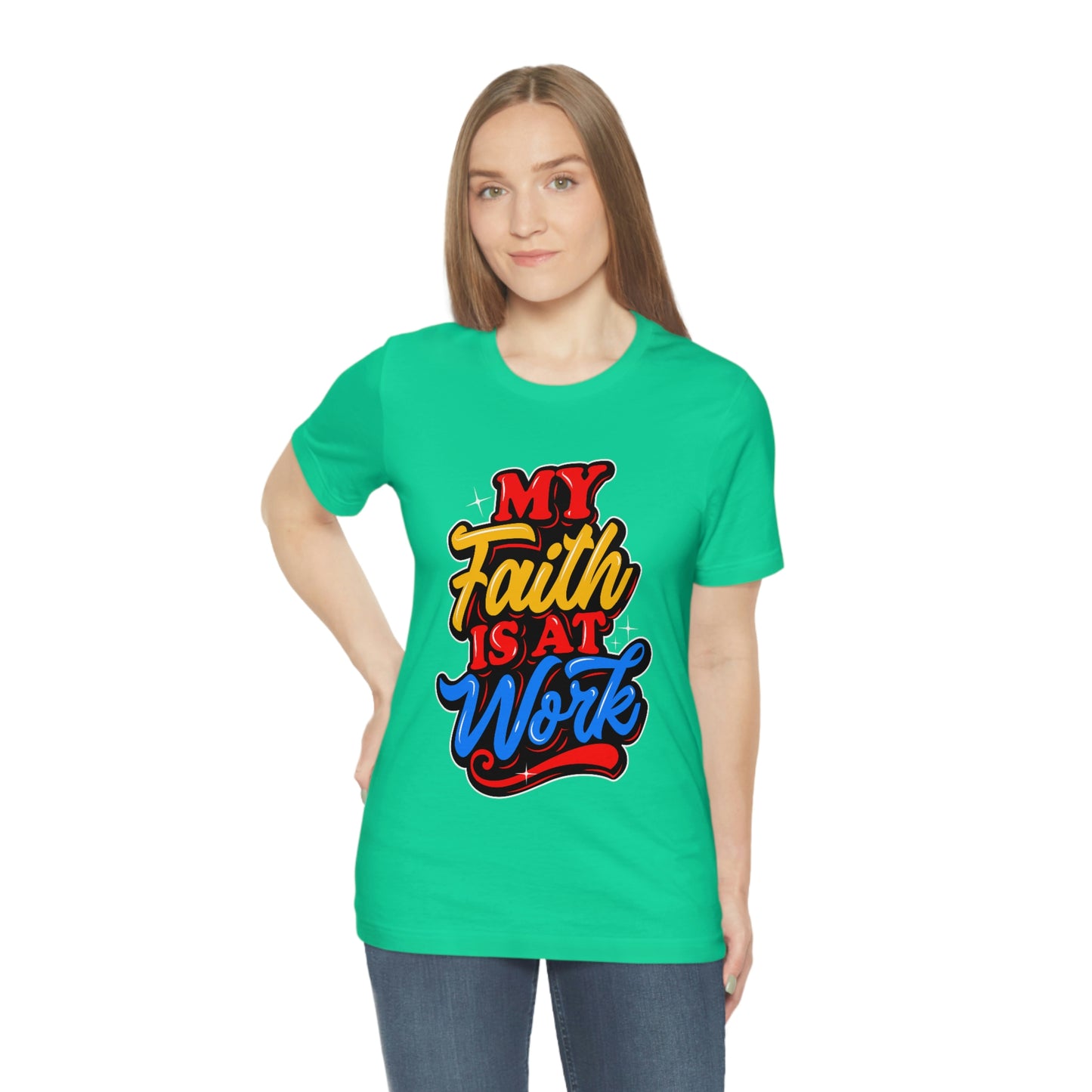 Faith at Work Adult Unisex Jersey Short Sleeve Tee