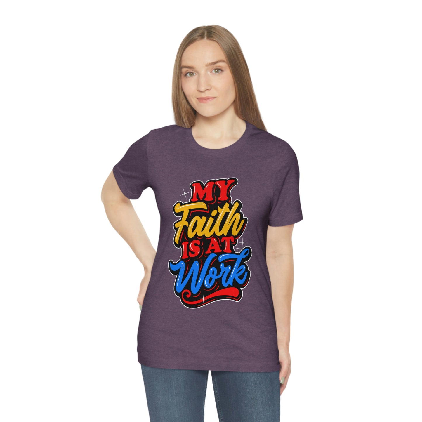 Faith at Work Adult Unisex Jersey Short Sleeve Tee