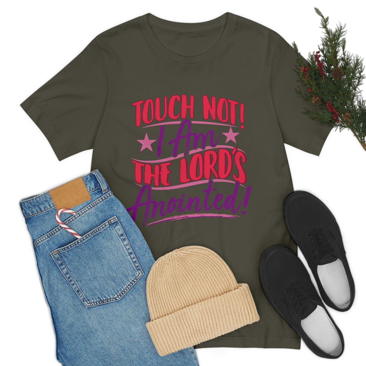 Touch Not! Adult Unisex Jersey Short Sleeve Tee