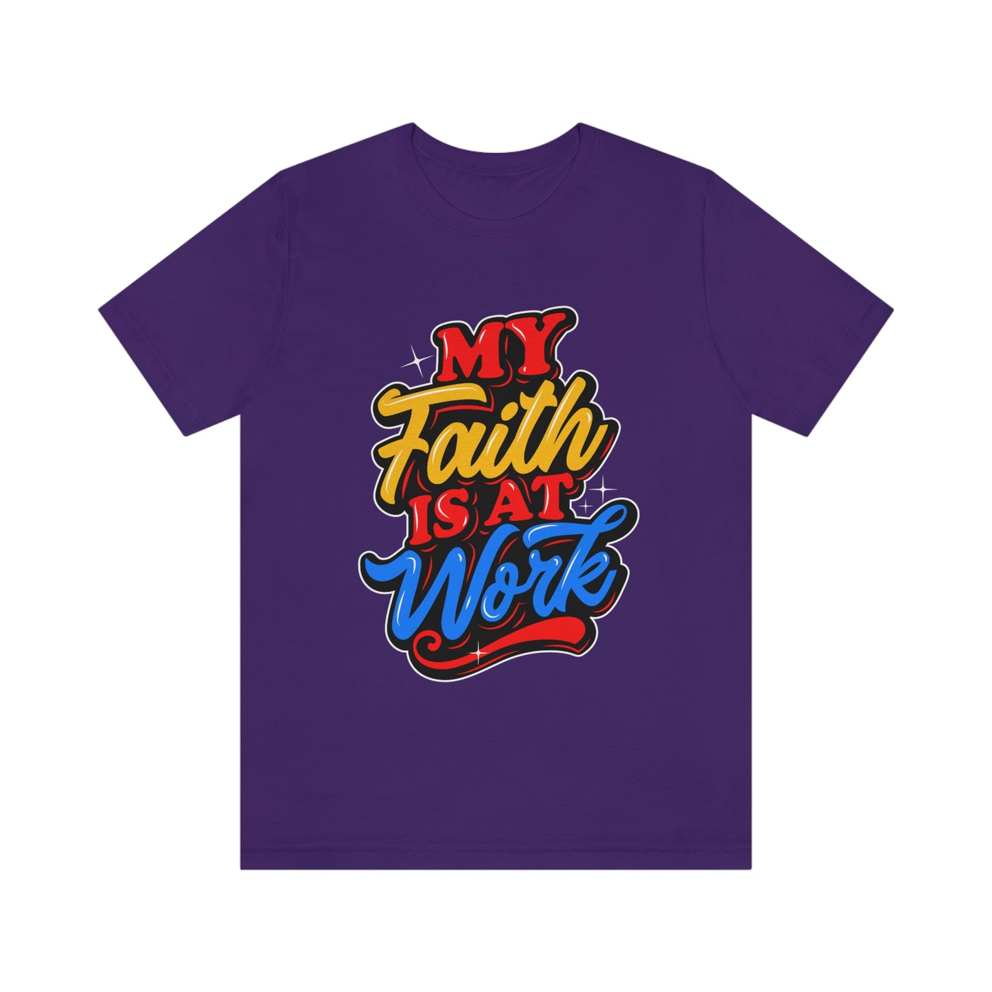 Faith at Work Adult Unisex Jersey Short Sleeve Tee