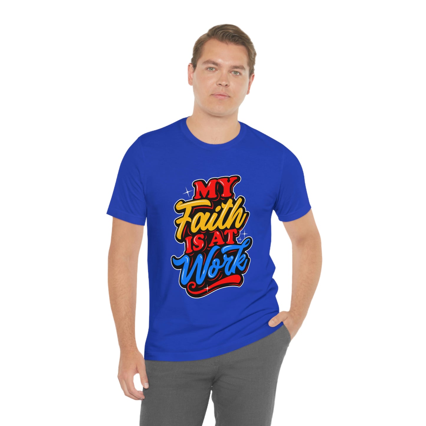 Faith at Work Adult Unisex Jersey Short Sleeve Tee