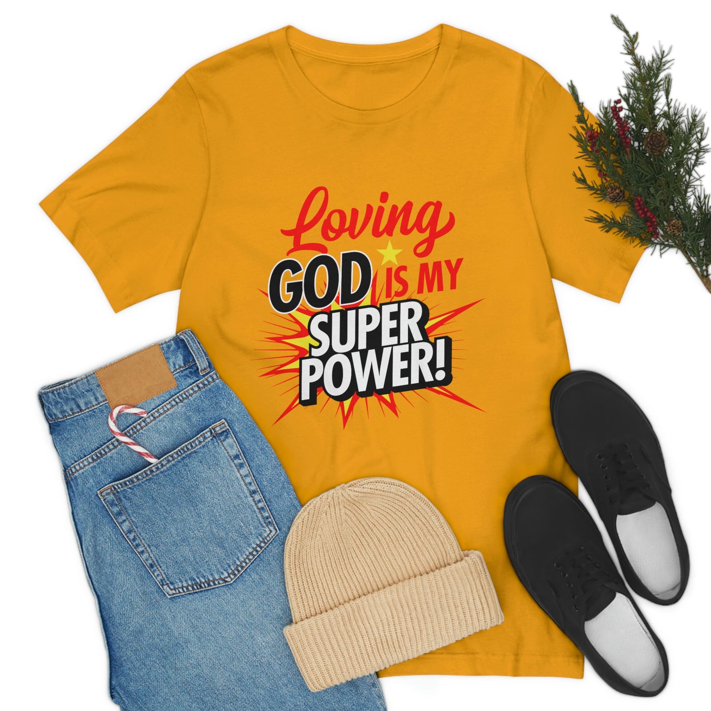 Loving God Adult Unisex Jersey Short Sleeve Tee