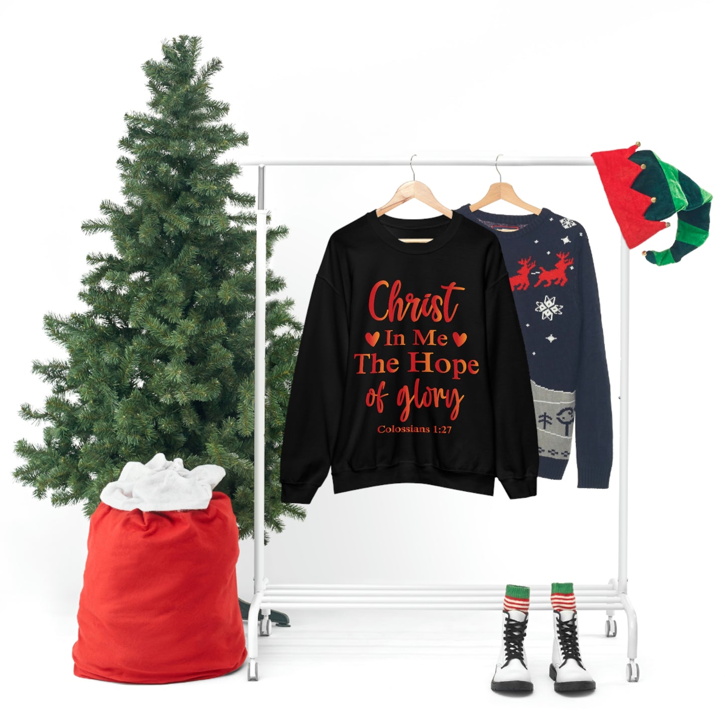 Christ In Me! Crewneck Sweatshirt (Unisex)