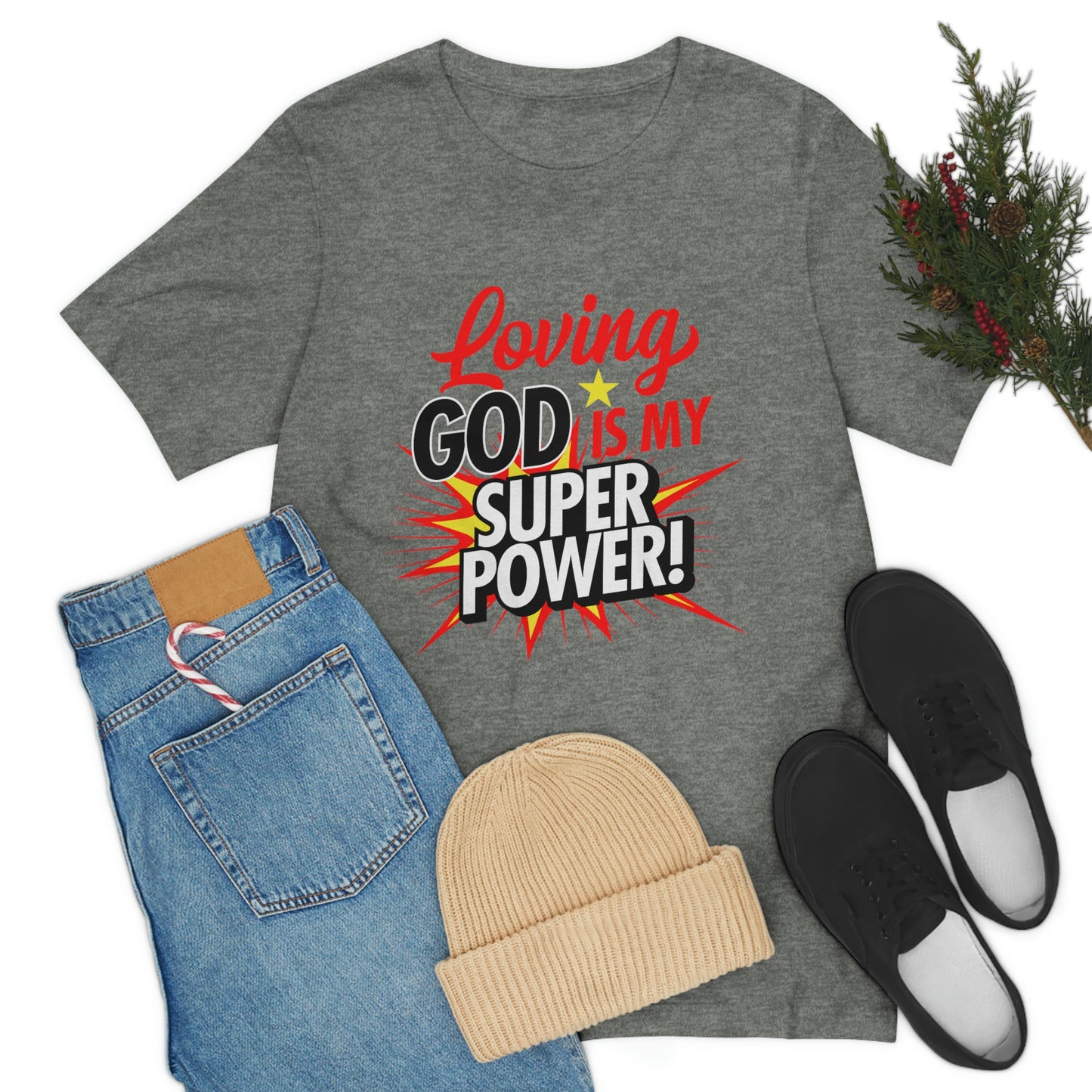 Loving God Adult Unisex Jersey Short Sleeve Tee