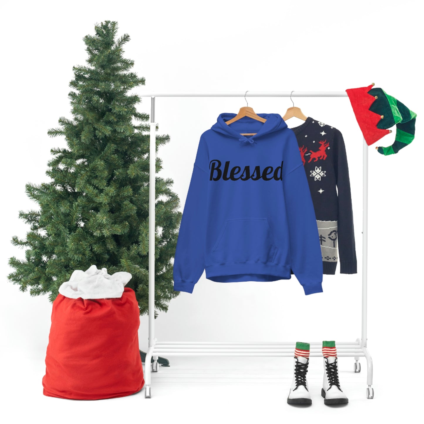 Back Lion of Judah Adult Hooded Sweatshirt