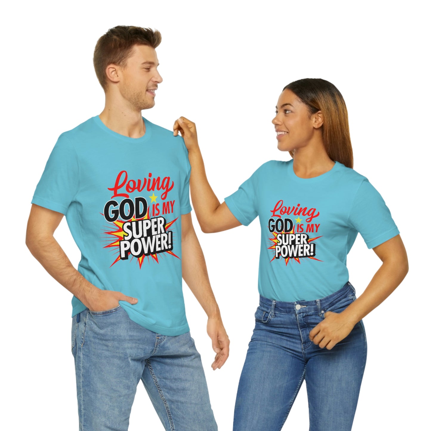 Loving God Adult Unisex Jersey Short Sleeve Tee