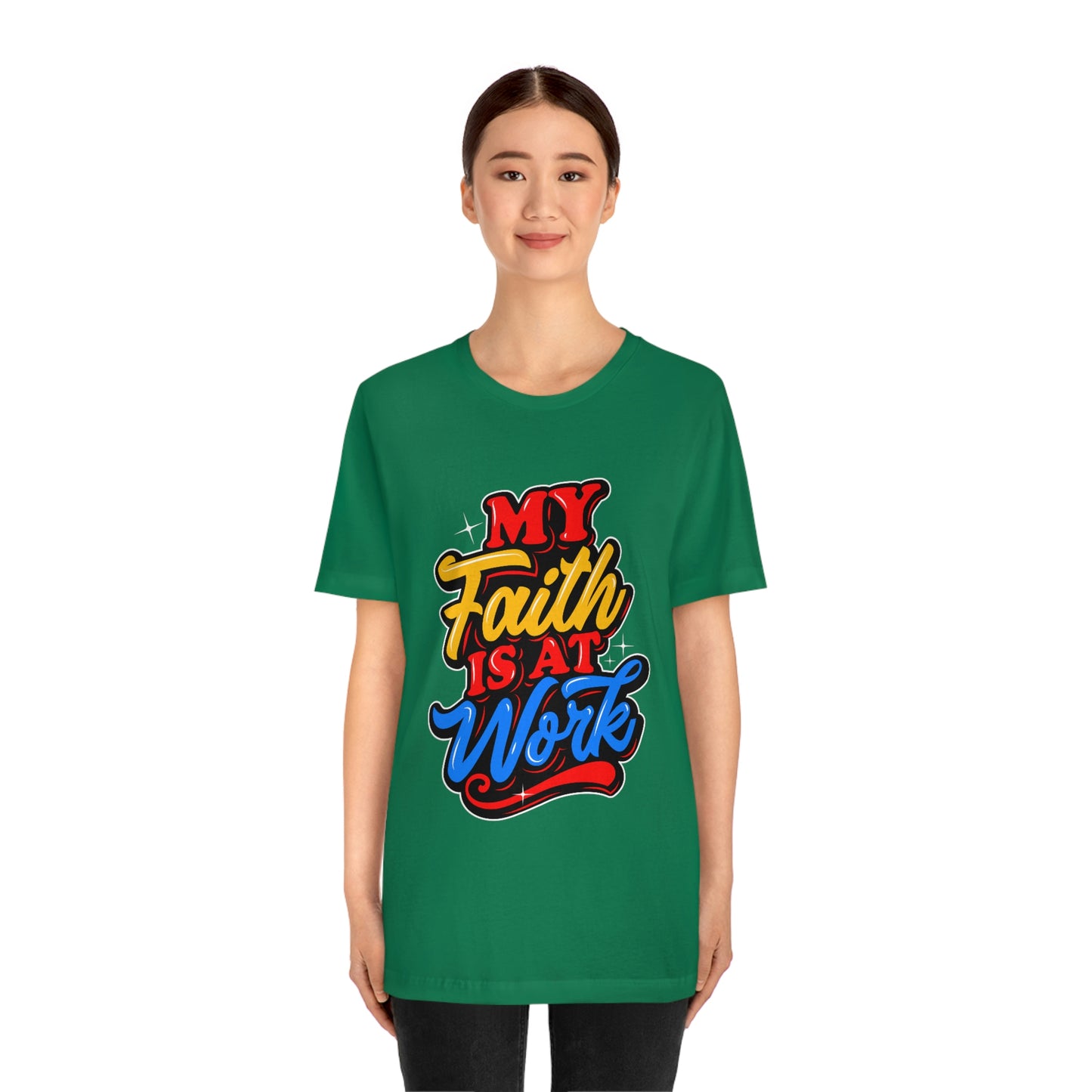 Faith at Work Adult Unisex Jersey Short Sleeve Tee