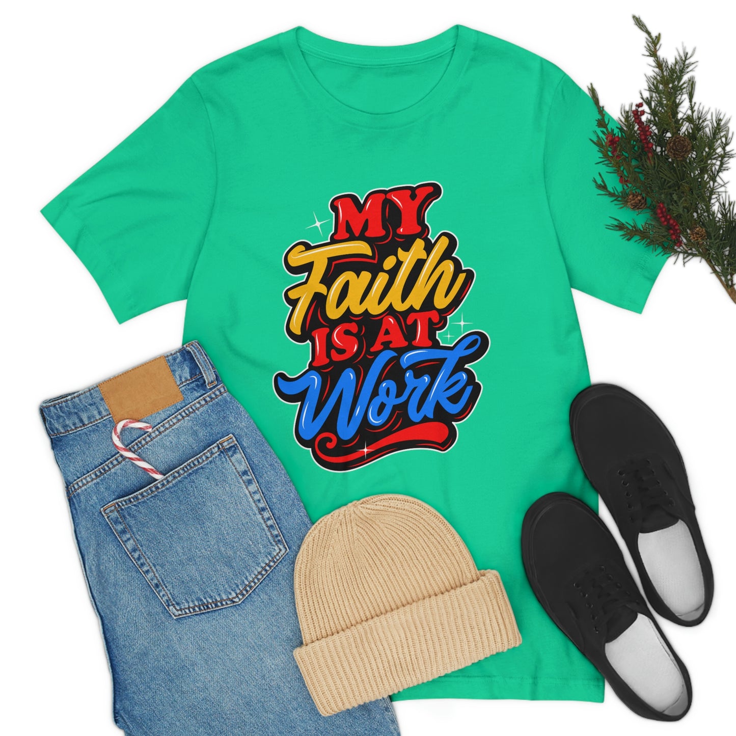 Faith at Work Adult Unisex Jersey Short Sleeve Tee