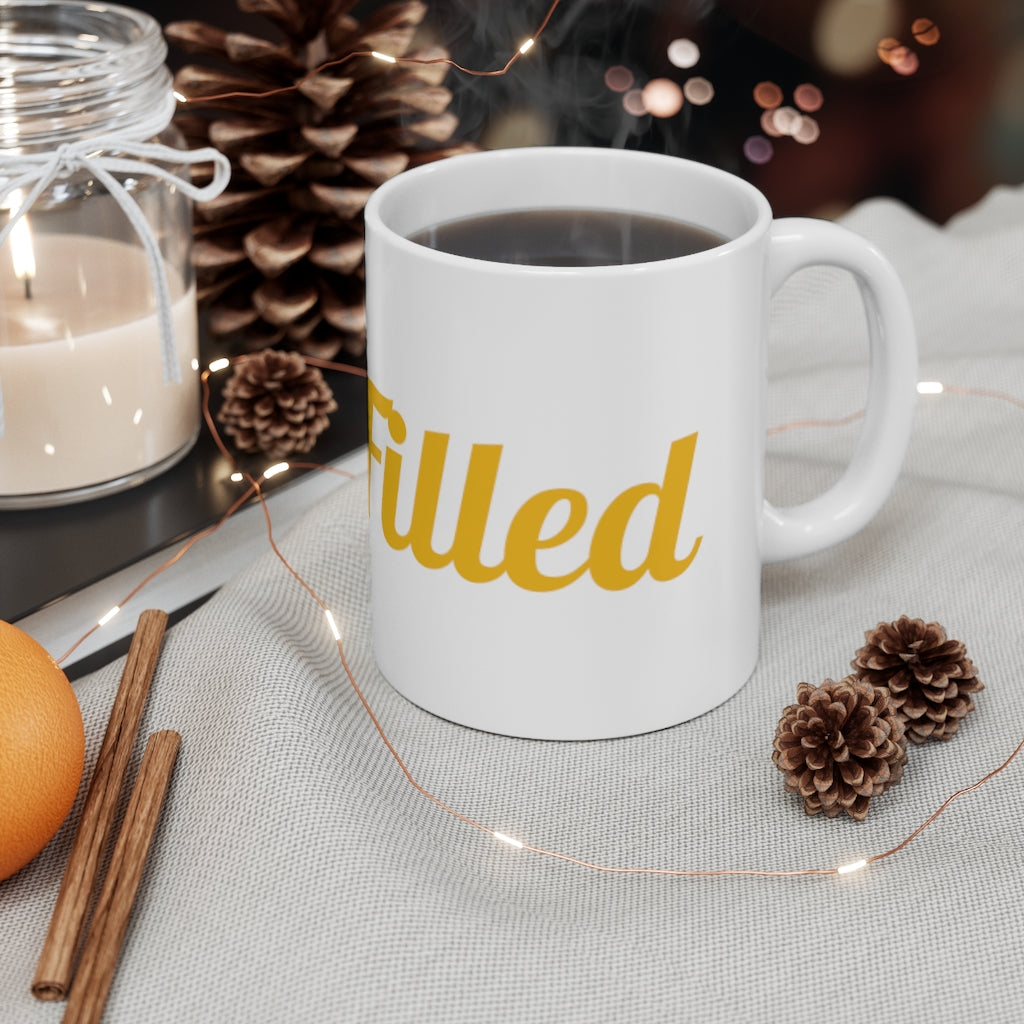 Faith Filled! Ceramic Mug 11oz - elmickwear