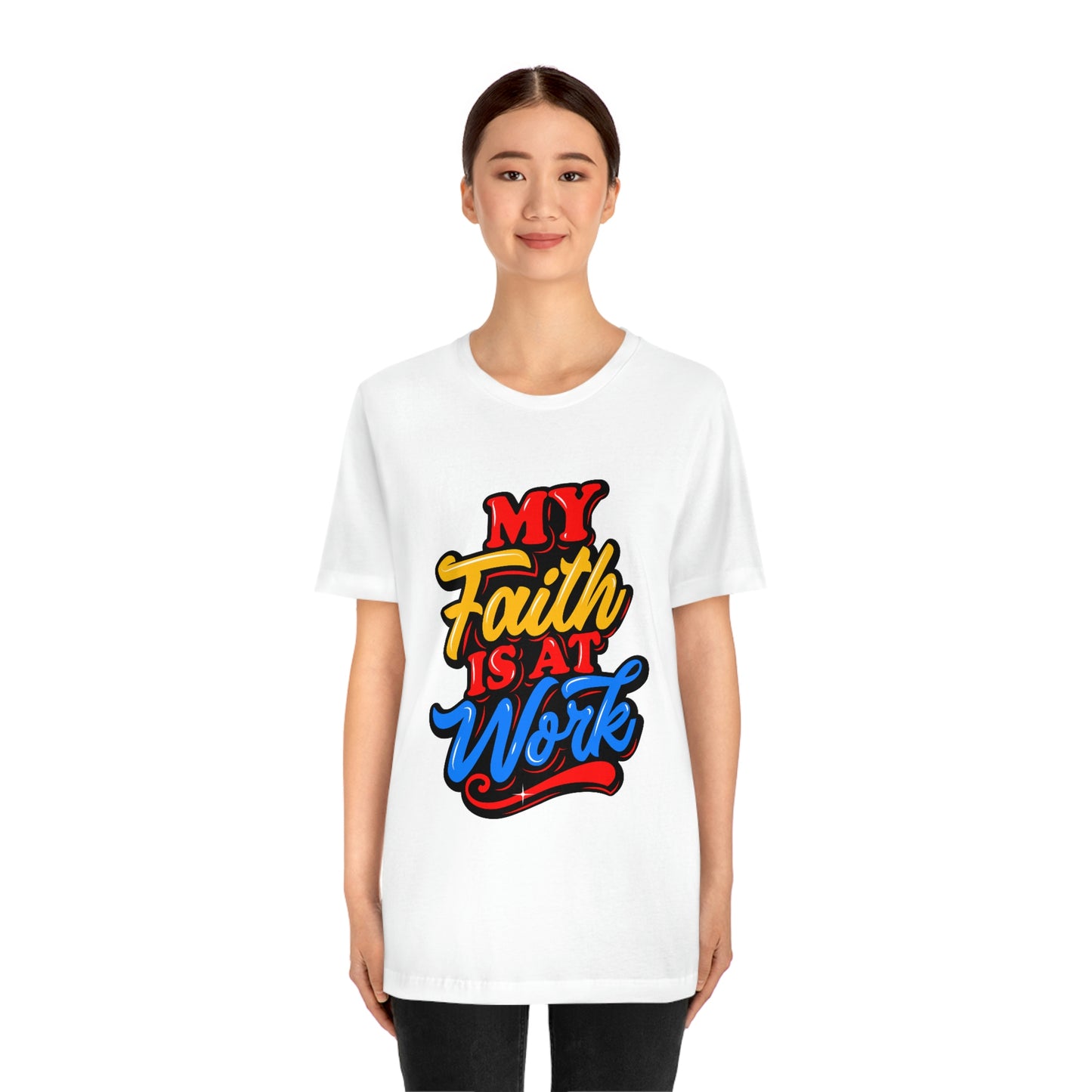 Faith at Work Adult Unisex Jersey Short Sleeve Tee