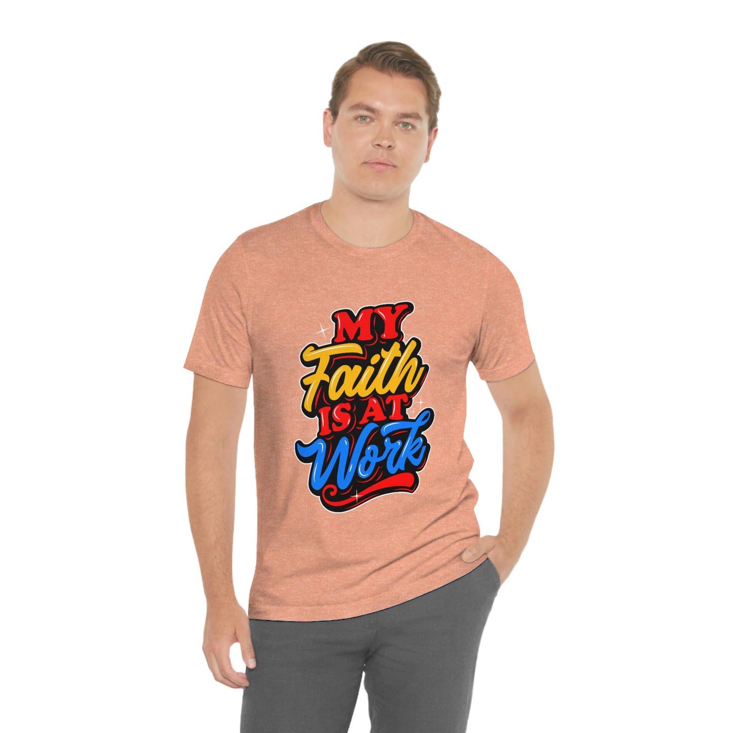 Faith at Work Adult Unisex Jersey Short Sleeve Tee