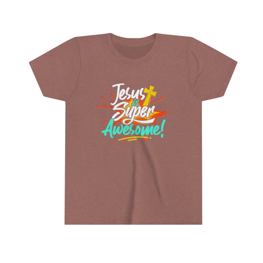 Jesus is Awesome Youth Short Sleeve Tee - elmickwear