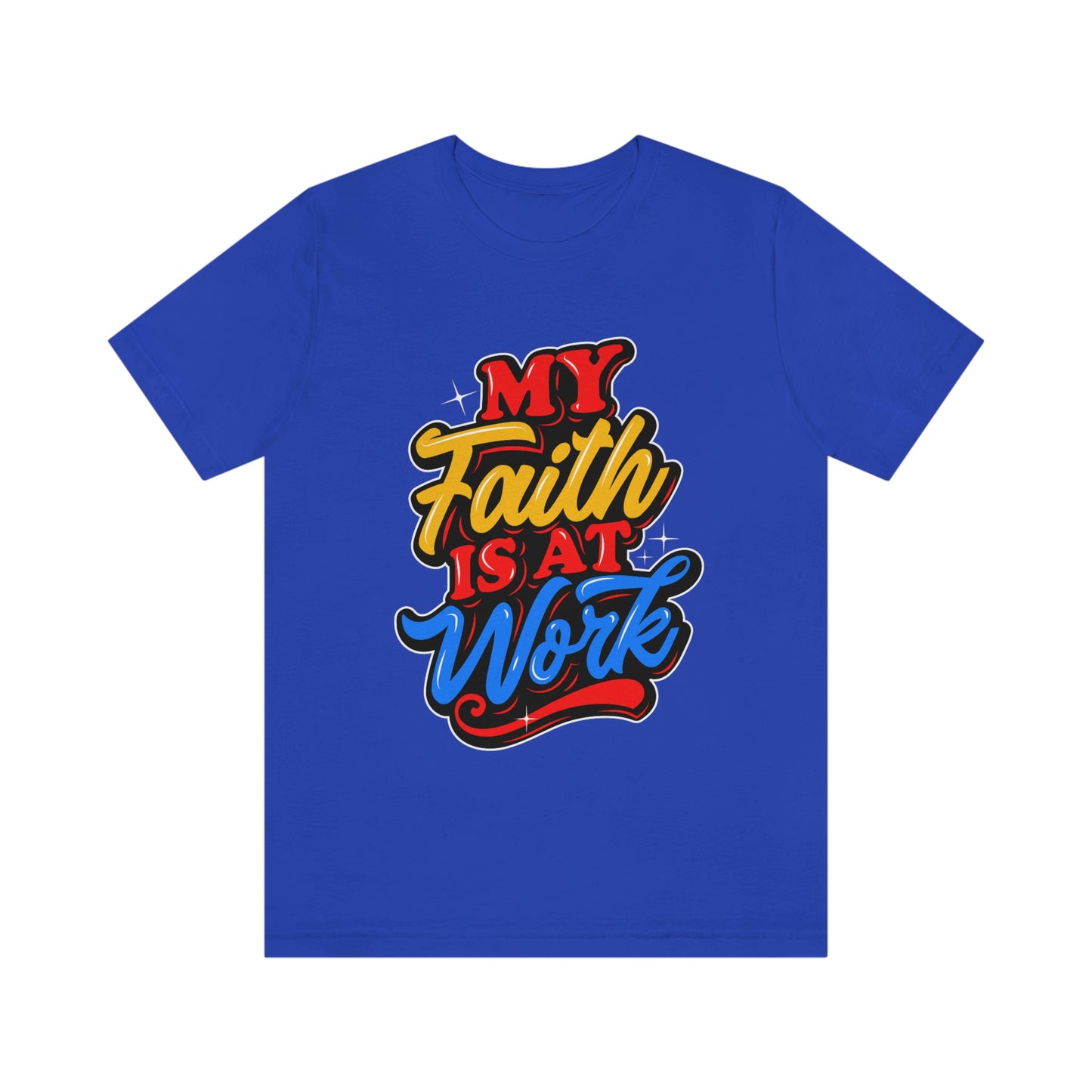 Faith at Work Adult Unisex Jersey Short Sleeve Tee
