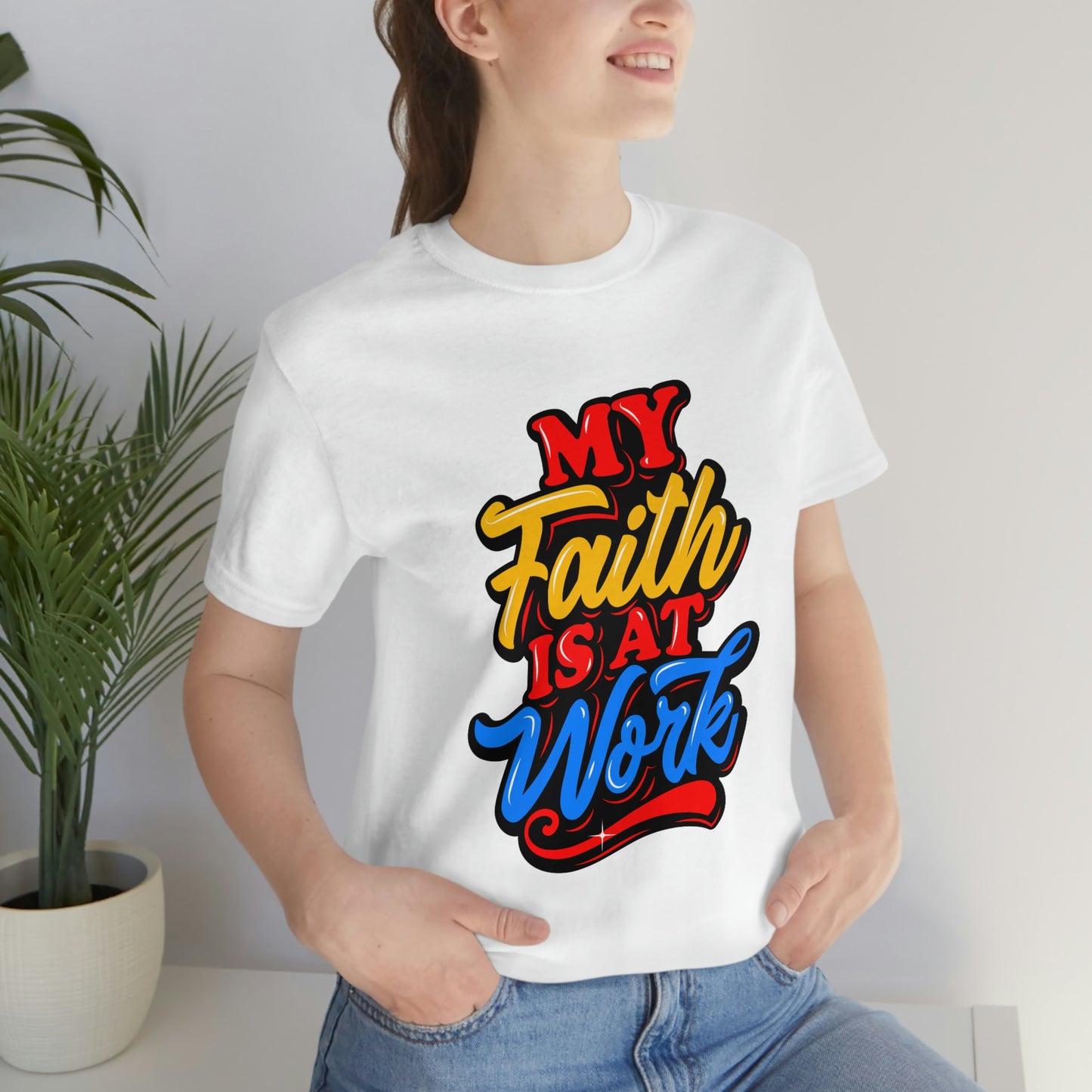 Faith at Work Adult Unisex Jersey Short Sleeve Tee