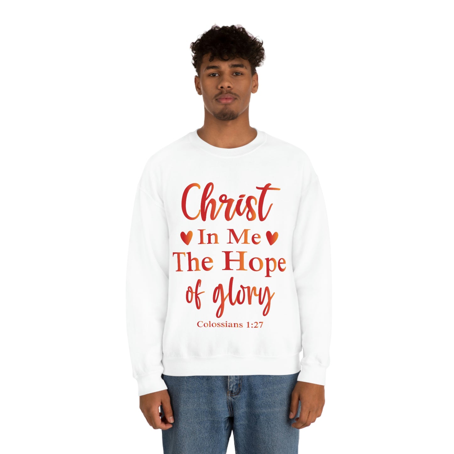 Christ In Me! Crewneck Sweatshirt (Unisex)