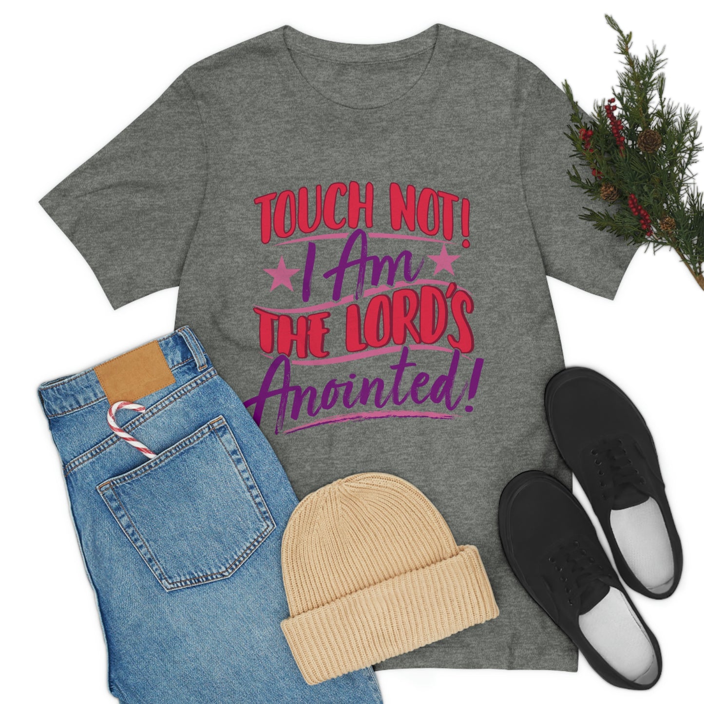 Touch Not! Adult Unisex Jersey Short Sleeve Tee