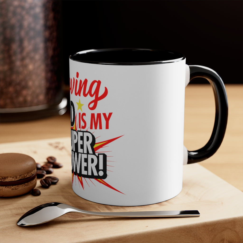 Loving God! Accent Mug, 11oz