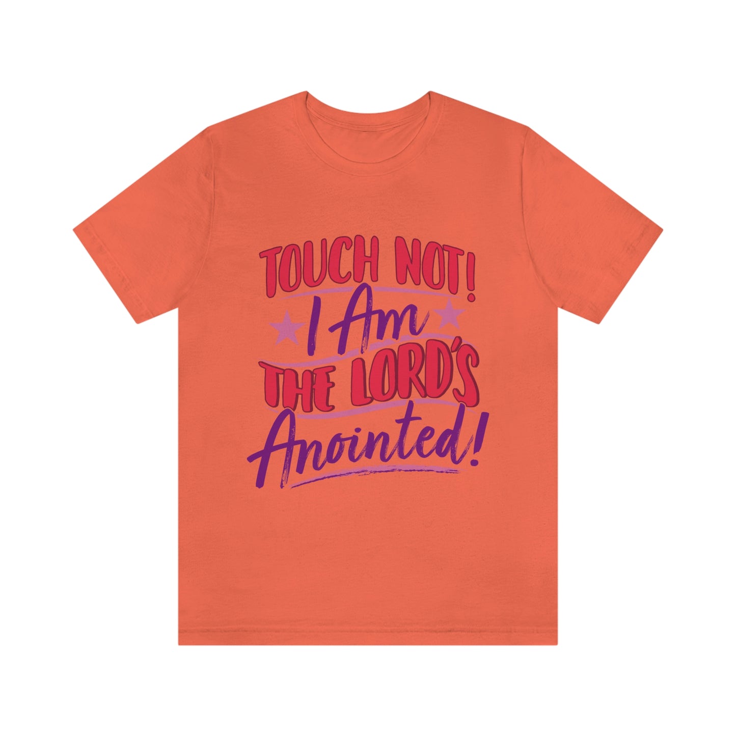 Touch Not! Adult Unisex Jersey Short Sleeve Tee