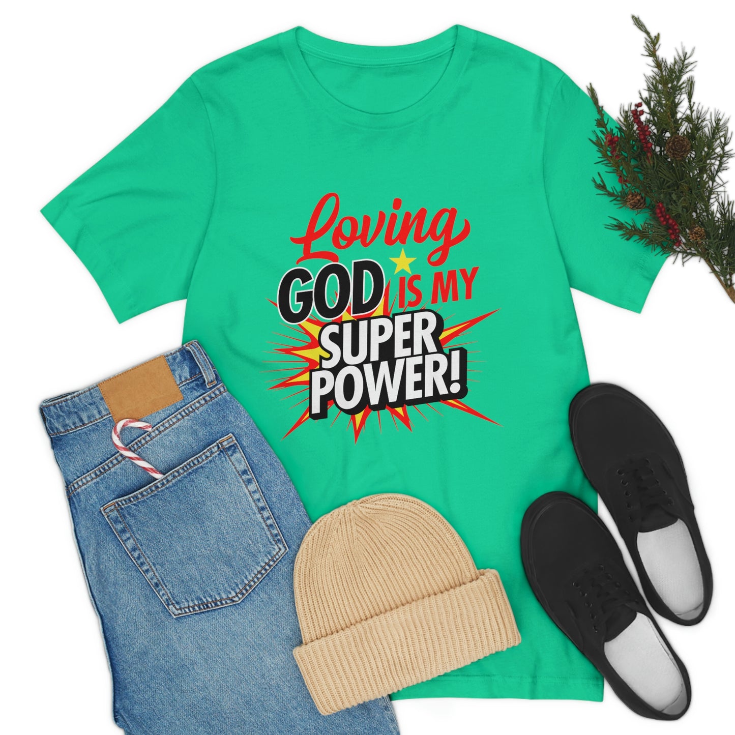 Loving God Adult Unisex Jersey Short Sleeve Tee