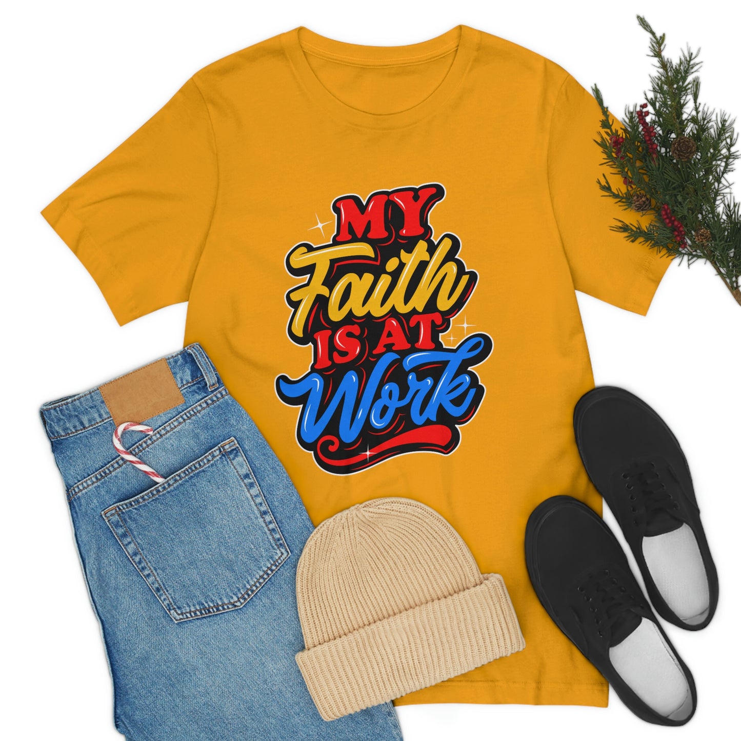 Faith at Work Adult Unisex Jersey Short Sleeve Tee