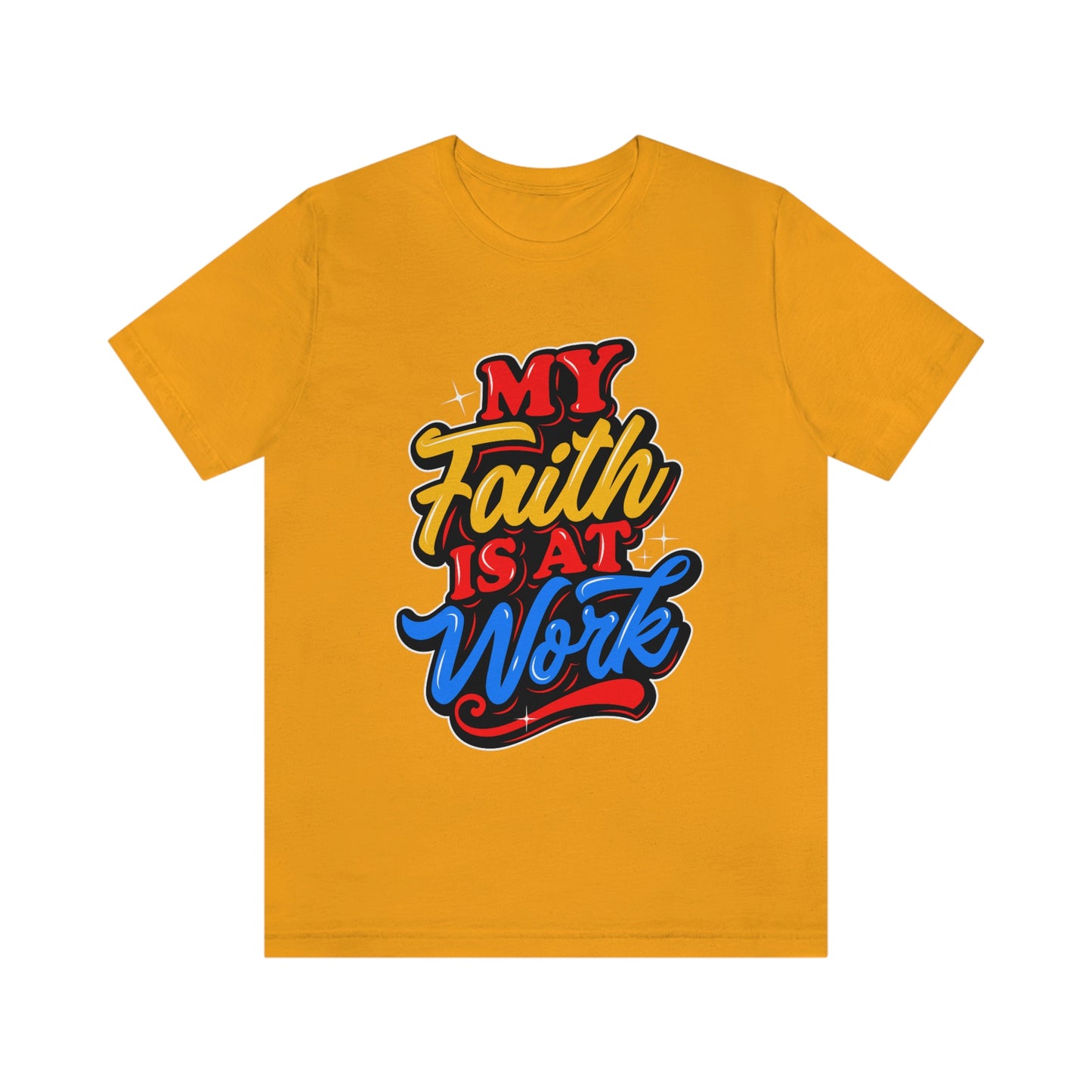 Faith at Work Adult Unisex Jersey Short Sleeve Tee