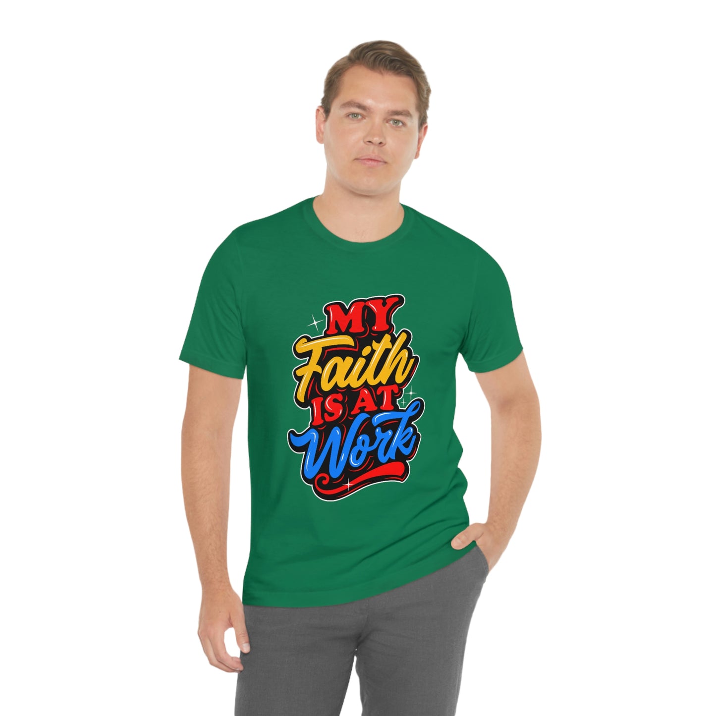 Faith at Work Adult Unisex Jersey Short Sleeve Tee