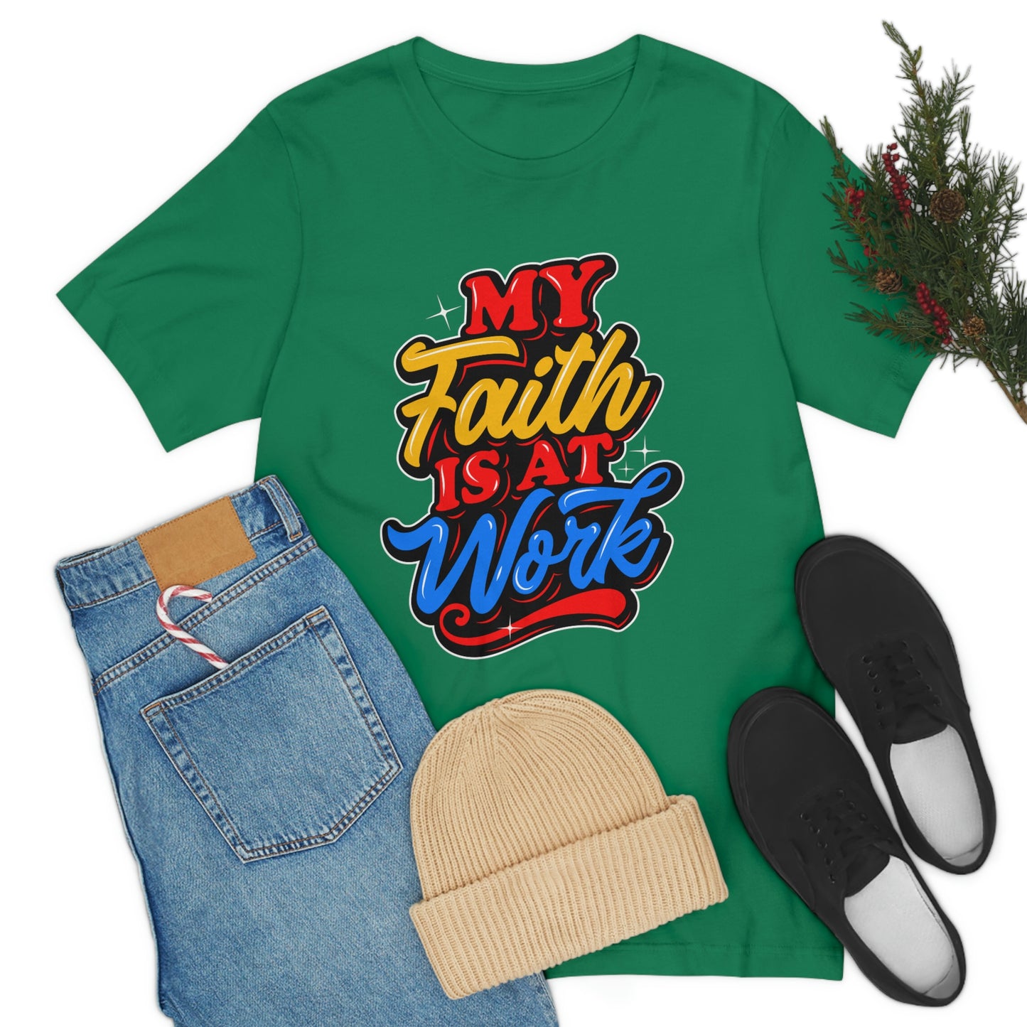 Faith at Work Adult Unisex Jersey Short Sleeve Tee