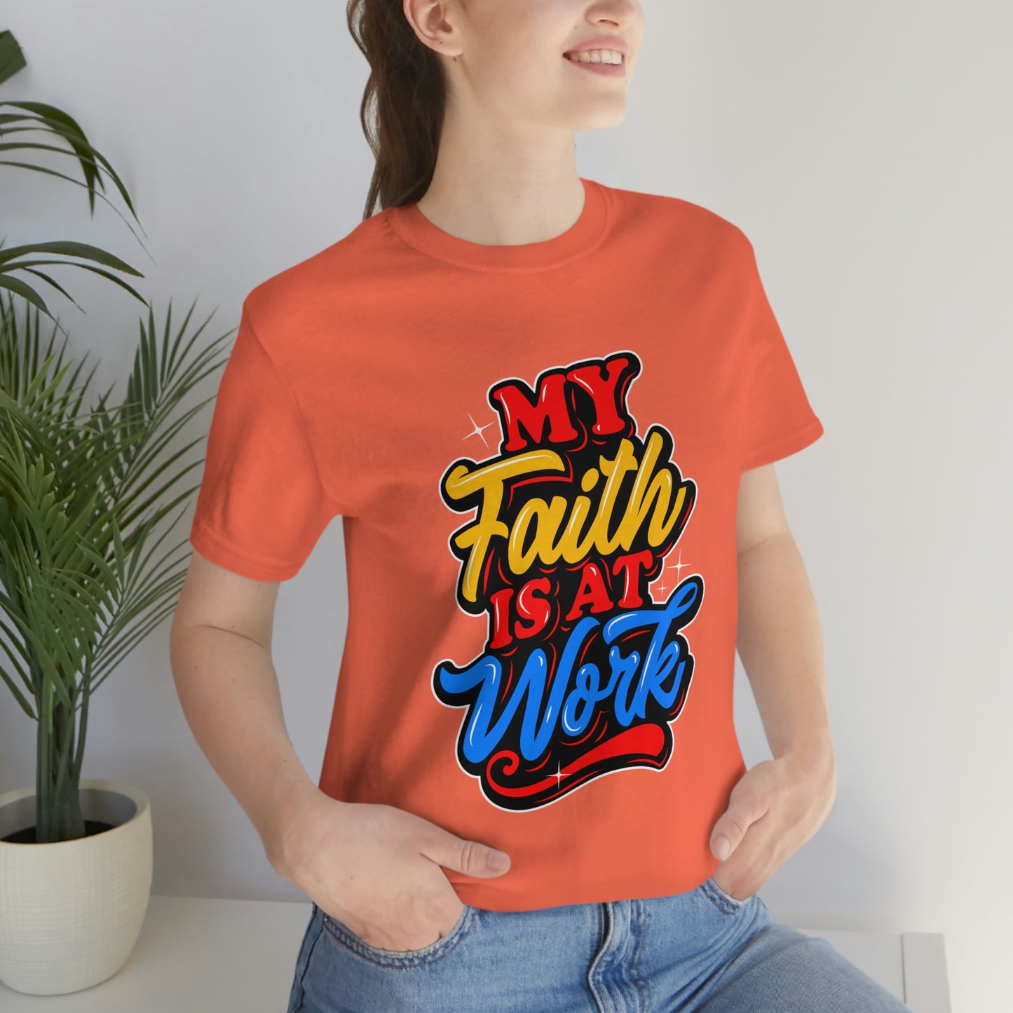 Faith at Work Adult Unisex Jersey Short Sleeve Tee