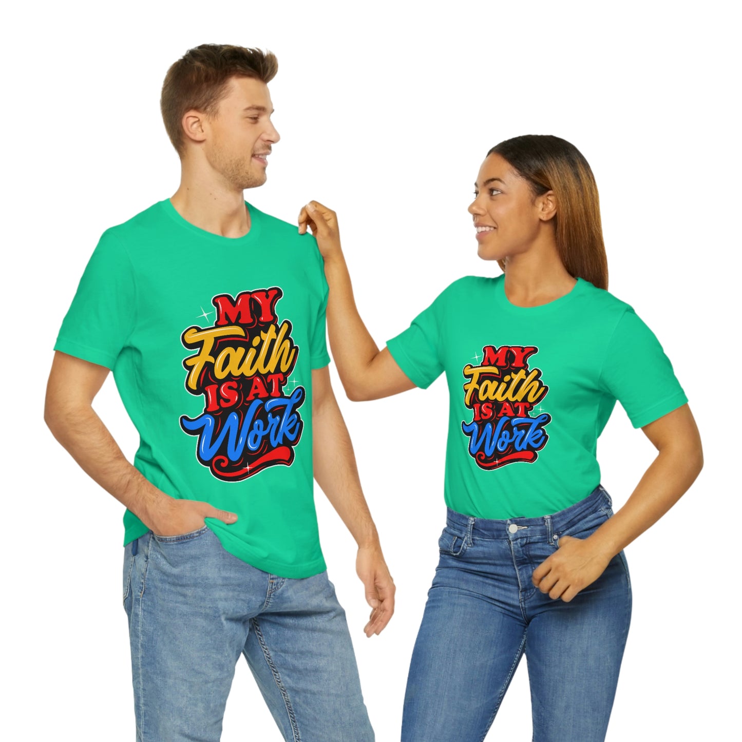 Faith at Work Adult Unisex Jersey Short Sleeve Tee